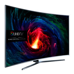Samsung UE78JS9500 Curved 4K SUHD 3D Smart TV, 78